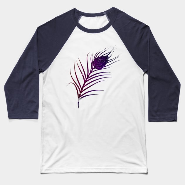 Feather Baseball T-Shirt by WordsGames